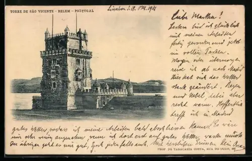 AK Lisboa, Belem, Torre de Sao Vicente