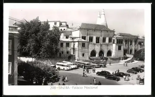AK Sintra, Palacio nacional mit Bussen