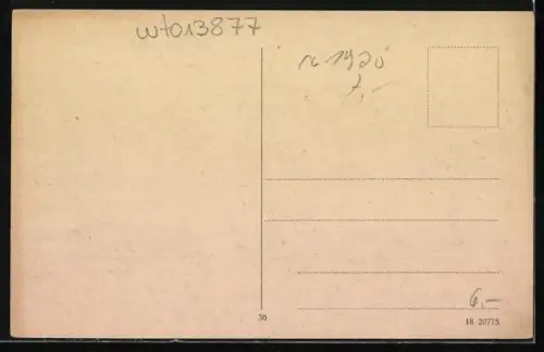 AK Danzig, Partie am Hohen Tor