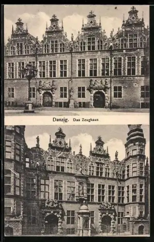 AK Danzig, Partie am Zeughaus