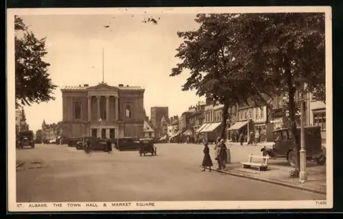 AK St. Albans, The Town Hall and Market Square