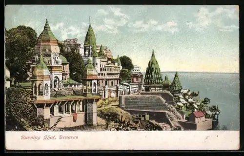AK Benares, Burning Ghat