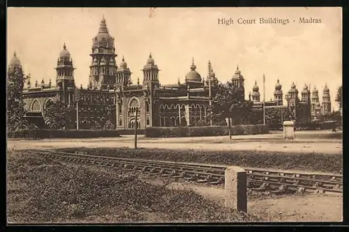 AK Madras, infront of the High Court Buildings