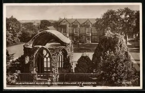 AK Madras, Blackfriars ruins and college St. Andrews