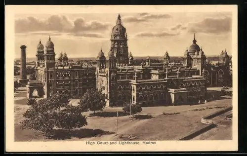 AK Madras, High Court and Lighthouse