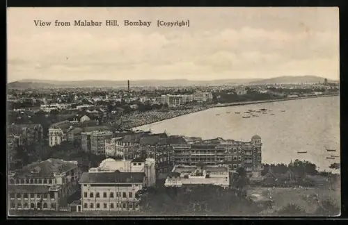 AK Bombay, View from Malabar Hill