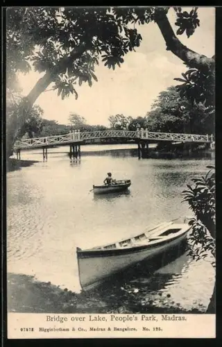 AK Madras, Bridge over Lake, People`s Park
