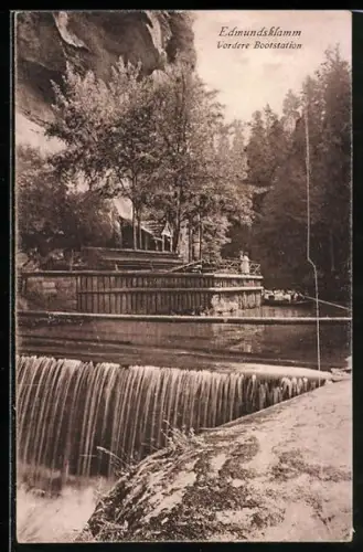 AK Edmundsklamm, Vordere Bootstation