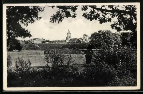 AK Terezín, Hradební partie