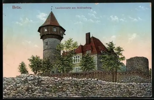 AK Brüx, Landeswarte am Schlossberg
