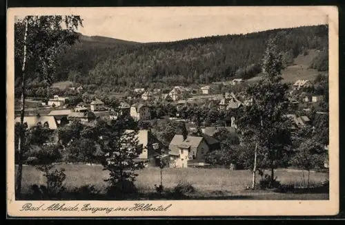 AK Bad Altheide, Eingang ins Höllental