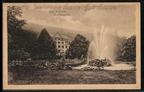 AK Bad Reinerz, Kurhaus Weidmannsruh