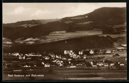 AK Bad Kudowa, Teilansicht mit Bukowine