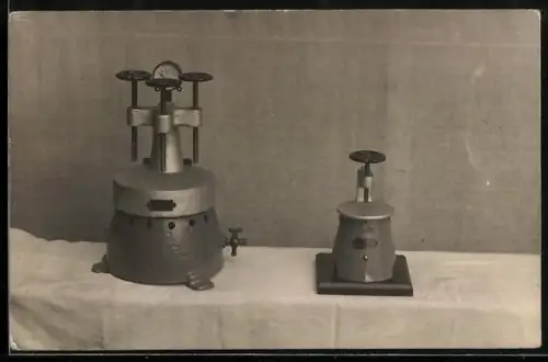 AK Carpentras, Machine à vulcaniser, Paul Ayme, Technik