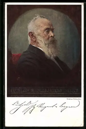 Künstler-AK Walther Firle: Prinzregent Luitpold von Bayern, 25jähriges Regentschafts-Jubiläum