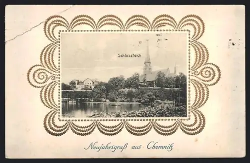 AK Chemnitz, Partie am Schlossteich