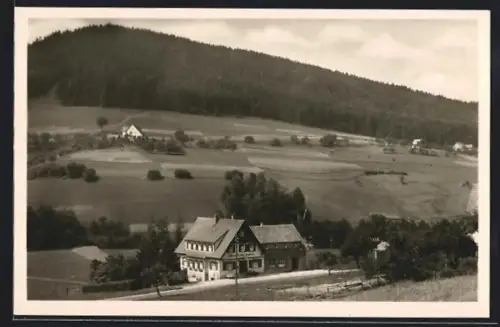 AK Tonbach i. Schwarzwald, Gasthaus und Pension z. Waldheim, Inh. Gg. Sackmann