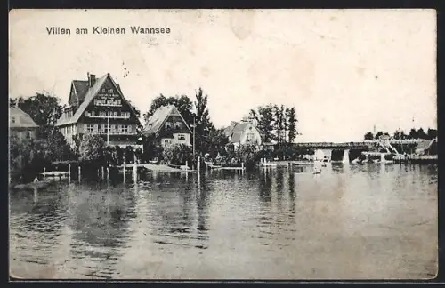 AK Berlin, Villen am Kleinen Wannsee