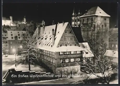 AK Nürnberg, Weinstadel, Burg