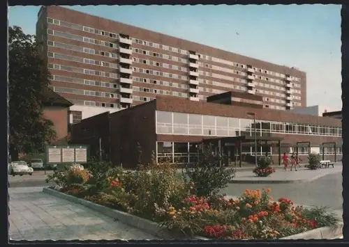 AK Frankfurt-Westend, Klinikum der Johann-Wolfgang-Goethe-Universität, Zentralbau