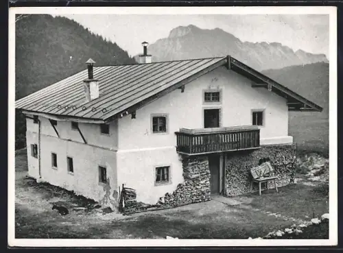 AK Reit im Winkl, Nattersberg-Alm, Almhütte