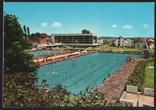 AK Bitburg /Eifel, Schwimmbad, Freibad, Passivhaus