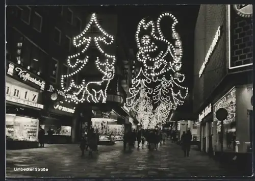 AK Essen, Limbecker Strasse, Essener Lichtwochen, Märchenland-Kinderland