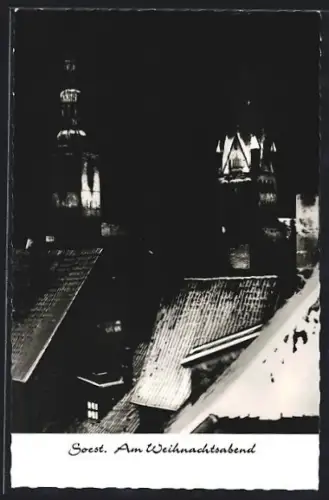 AK Soest, Turmsingen auf St. Peter an Heilig-Abend