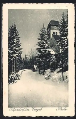 AK Kipsdorf im Erzgeb., Kirche