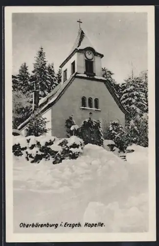 AK Oberbärenburg i. Erzgeb., Kapelle