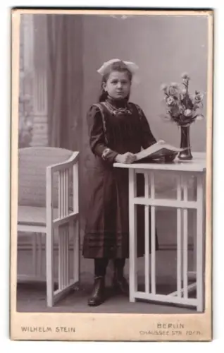 Fotografie Wilhelm Stein, Berlin, Chausseestrasse 70/71, Wanda Fischer, geb. Handtke, Halbschwester v. Gustav Jehser