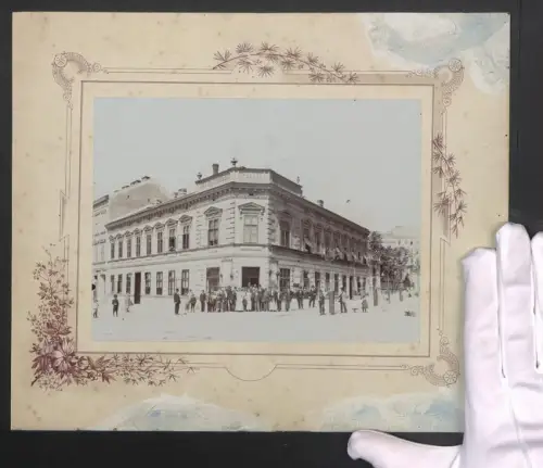 Fotografie Ansicht Wien, Wein Etablissement Franz Bauer in der Gersthoferstr. 67