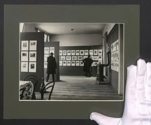 Fotografie Ernst Gersdorff, Wien, Ansicht Wien, Photoausstellung Alt Wien im Bilde in der Seilerstätte, 1935
