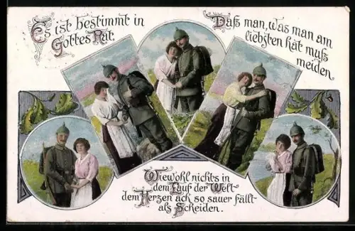 AK Es ist bestimmt in Gottes Rat, dass man, was man am liebsten hat muss meiden...