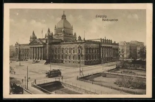 AK Leipzig, Ansicht vom Reichsgericht