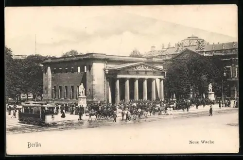AK Berlin, Blick auf die Neue Wache