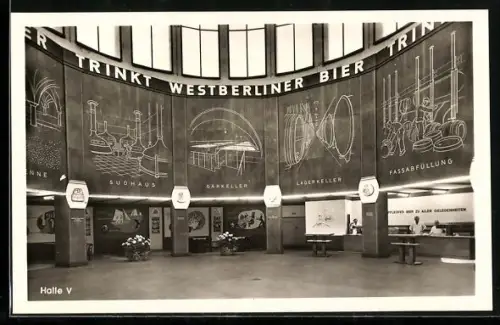 AK Berlin-Charlottenburg, Brauerei Schultheiss, Halle V