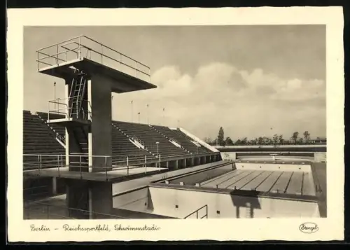AK Berlin-Charlottenburg, Reichssportfeld, Schwimmstadion