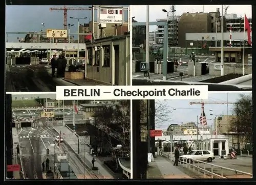 AK Berlin, Grenze am Checkpoint Charlie