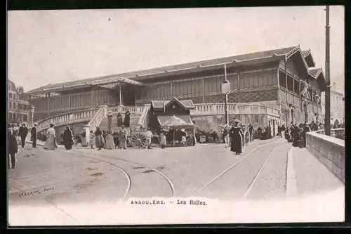 AK Angoulême, Les Halles