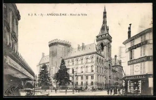 AK Angoulême, Hôtel de Ville