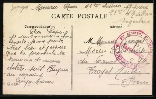 AK Angoulême, Hôtel de Ville