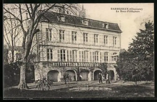 AK Barbezieux /Charente, La Sous-Préfecture
