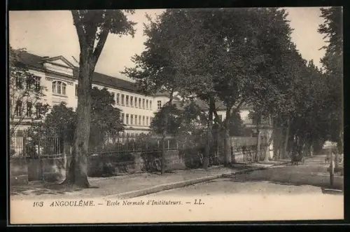 AK Angoulême, École Normale d`instituteurs