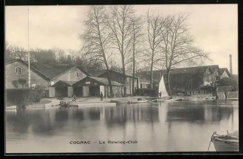 AK Cognac, Le Rowing-Club au bord de l`eau