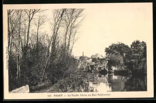 AK Niort, La Vieille Sèvre au Bas-Sablonnier