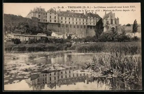 AK Thouars /D.-S., Le Château construit sous Louis XII, Maison de Force depuis 1871