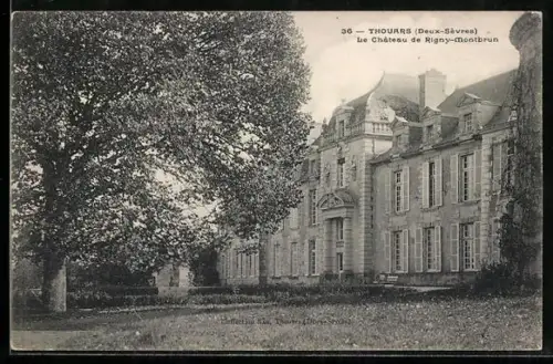 AK Thouars /Deux-Sèvres, Le Château de Rigny-Montbrun