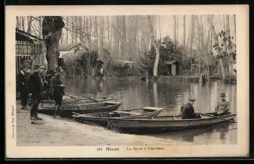 AK Niort, La Sèvre à Fleurieau