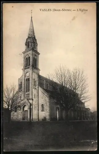 AK Vasles /Deux-Sèvres, L`Église